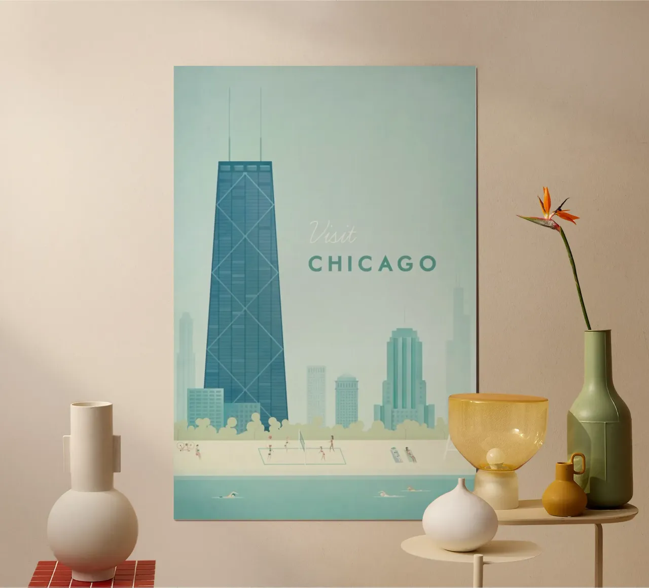 Chicago poster by Henry Rivers