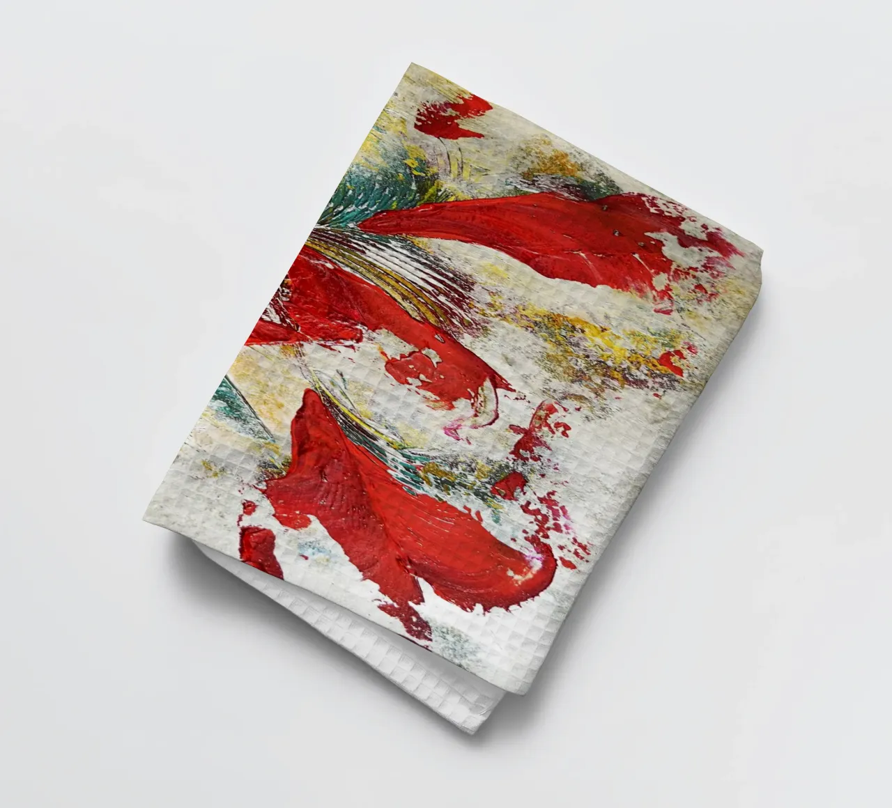 IDEAL GIFT 82 Geschirrtuch von Thierry Vobmann Abstract painting