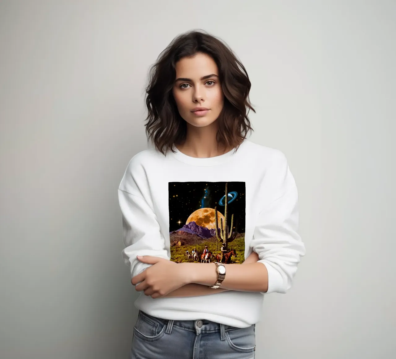 Cowboy dello spazio felpa da Taudalpoi