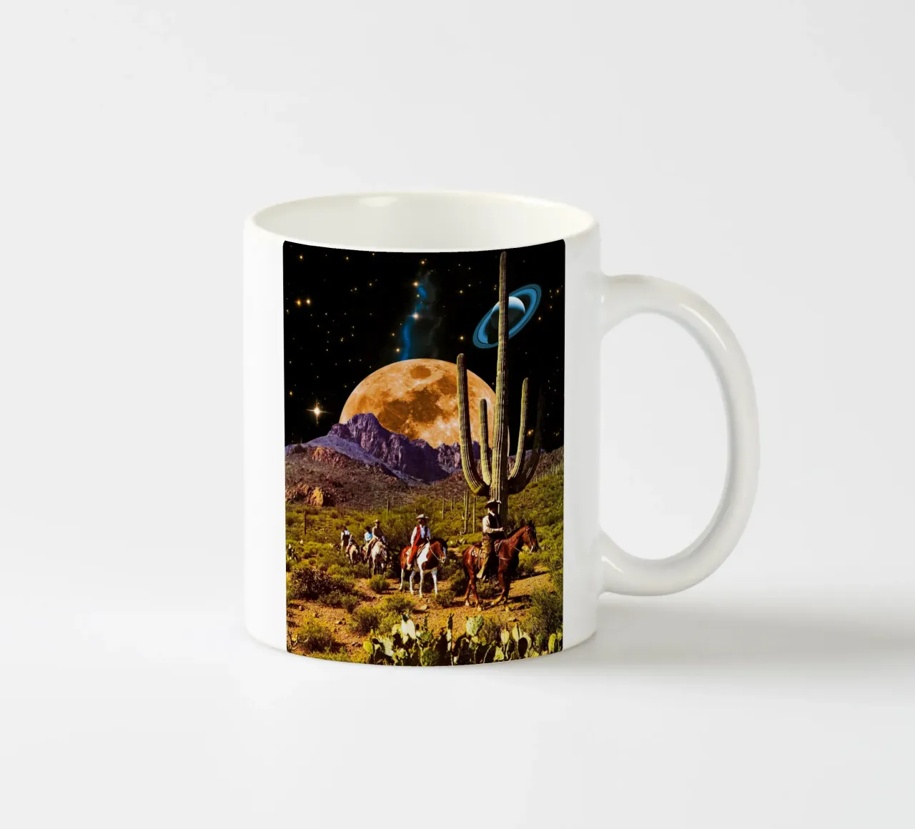 Cowboy dello spazio tazza in ceramica da Taudalpoi