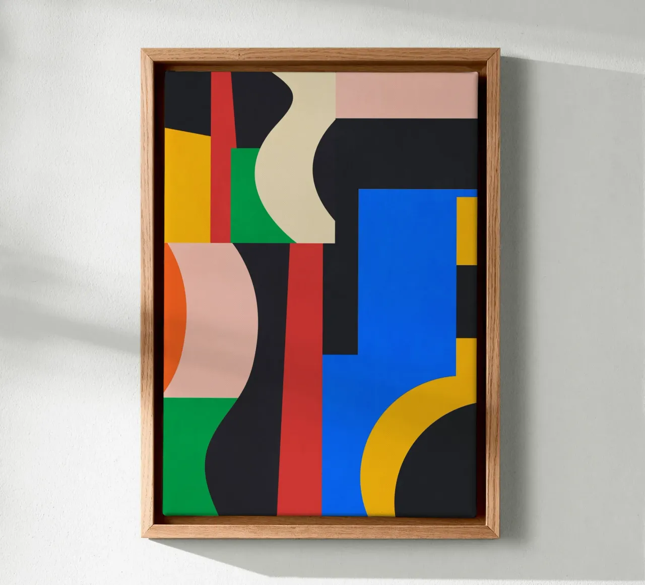 Arte astratta geometrica colorata 11 tela da Gaite