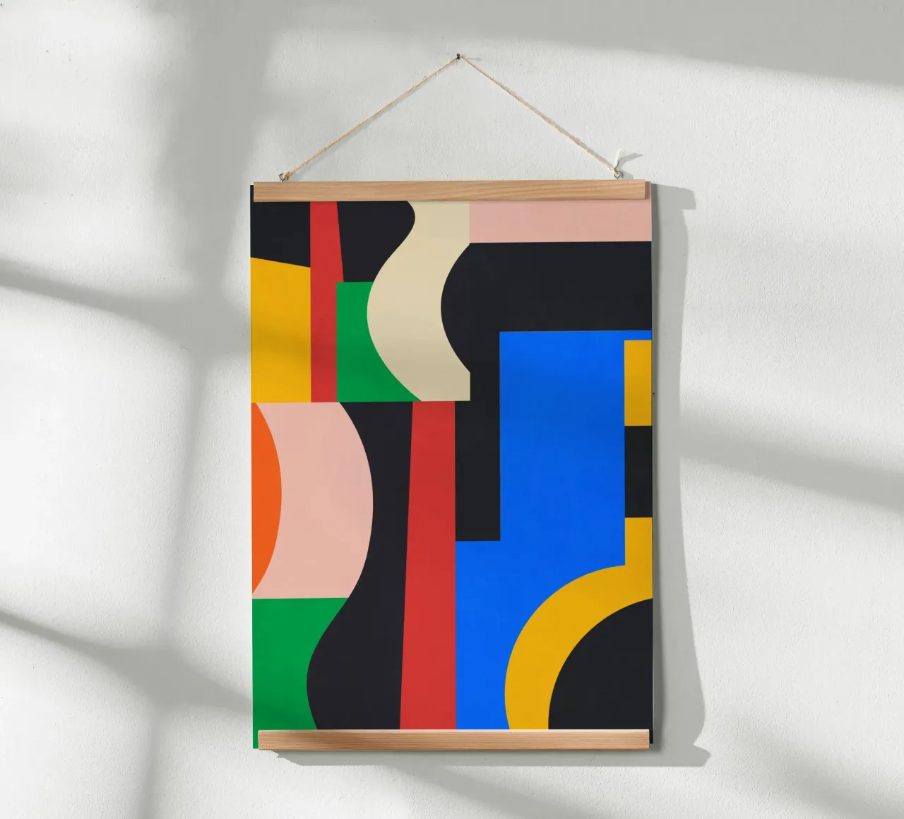 Arte astratta geometrica colorata 11 poster da Gaite
