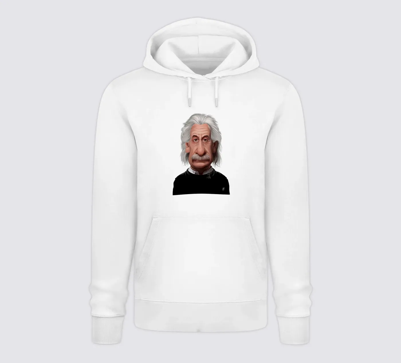 Albert Einstein hoodie by Rob Art | Illustration
