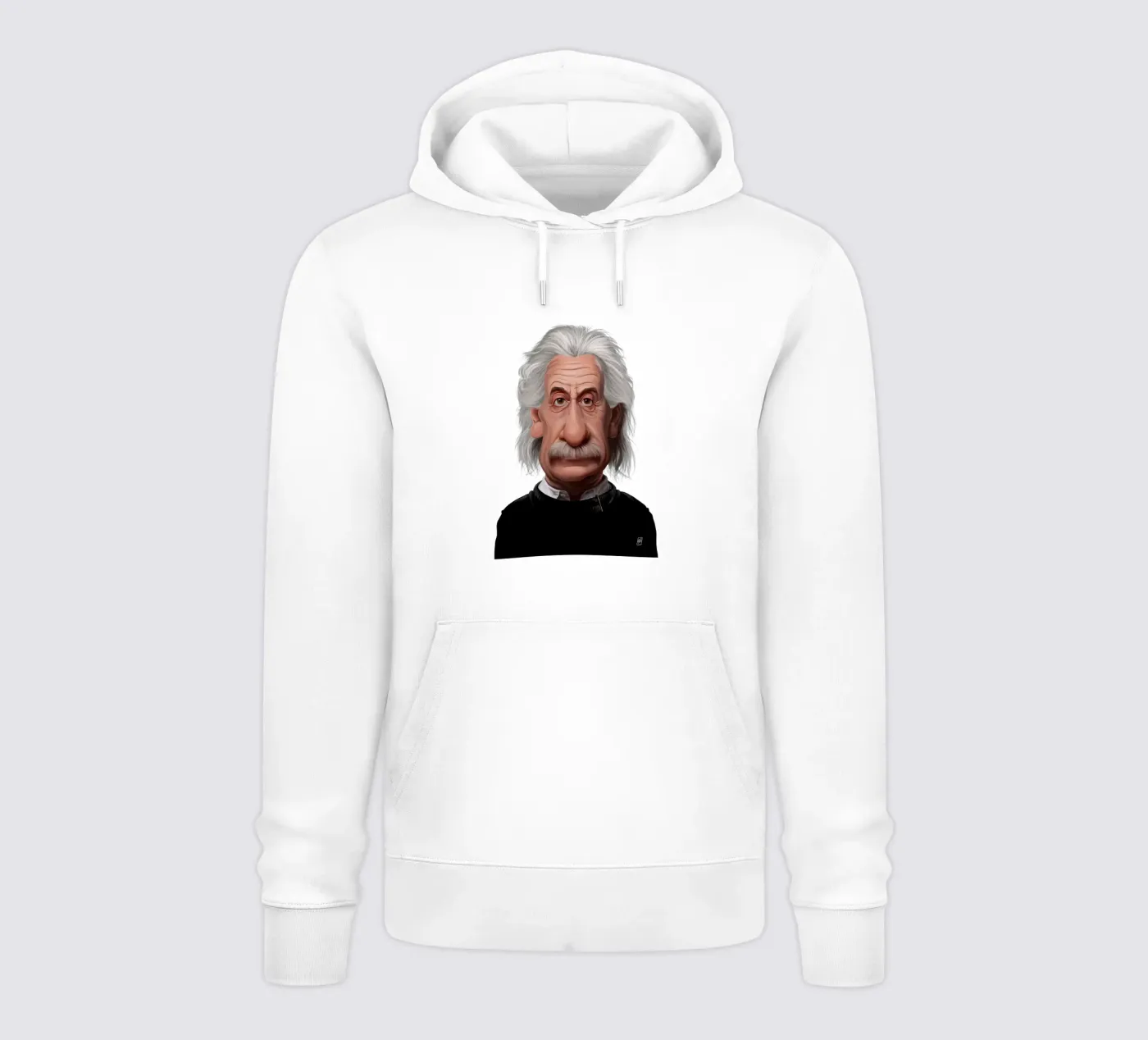 Albert Einstein hoodie by Rob Art | Illustration