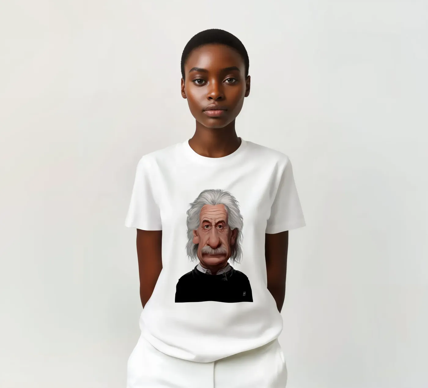 Albert Einstein t-shirt da Rob Art | Illustration