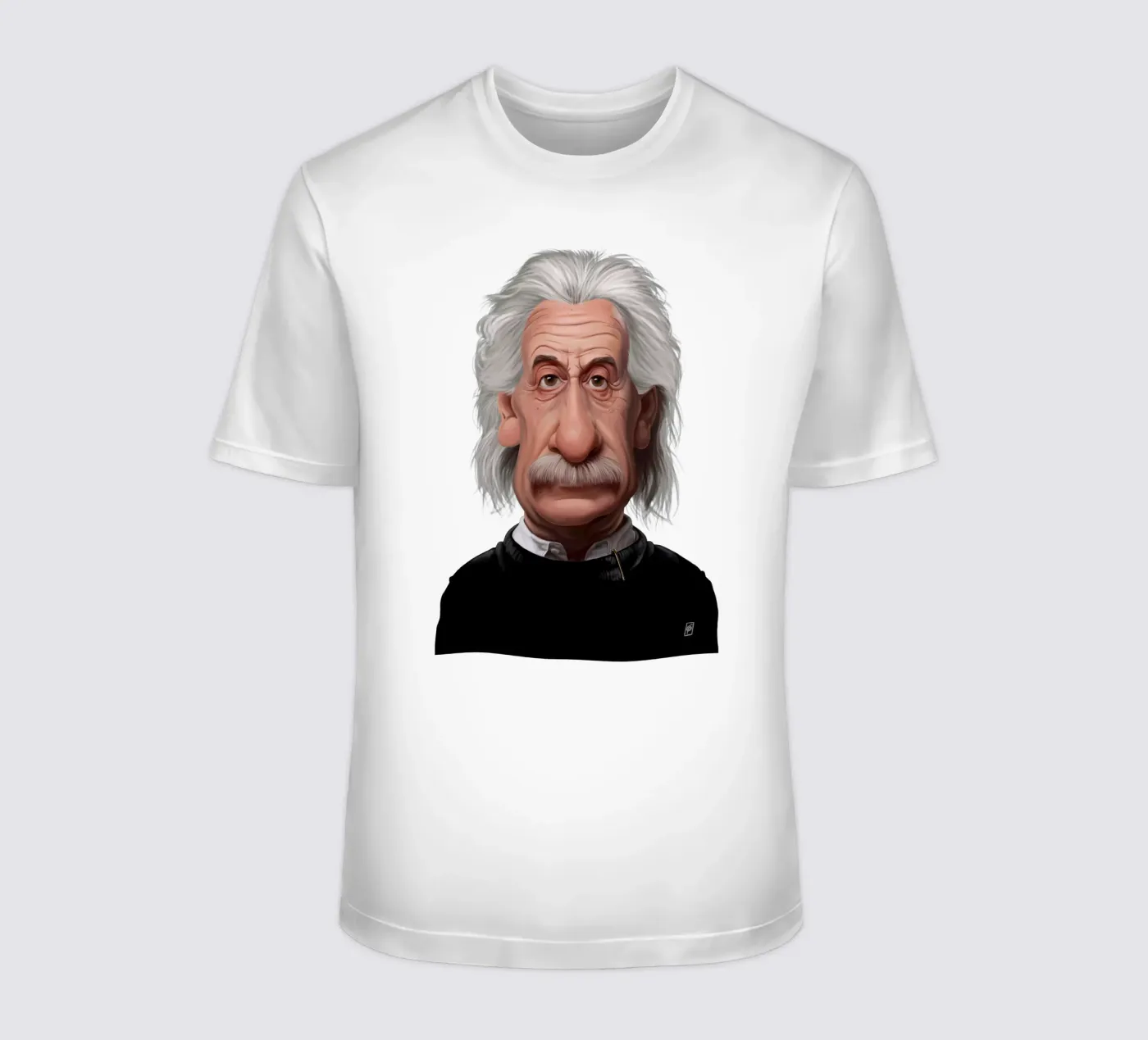 Albert Einstein t-shirt by Rob Art | Illustration