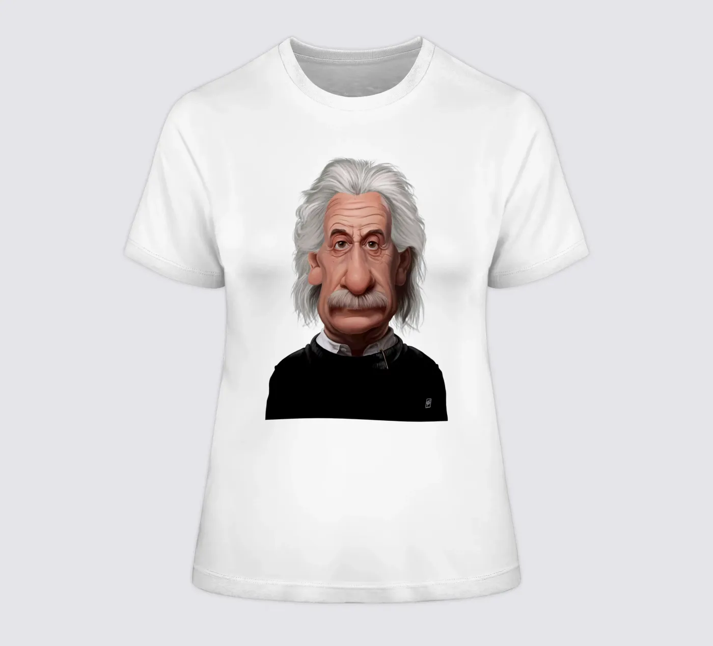 Albert Einstein t-shirt da donna da Rob Art | Illustration
