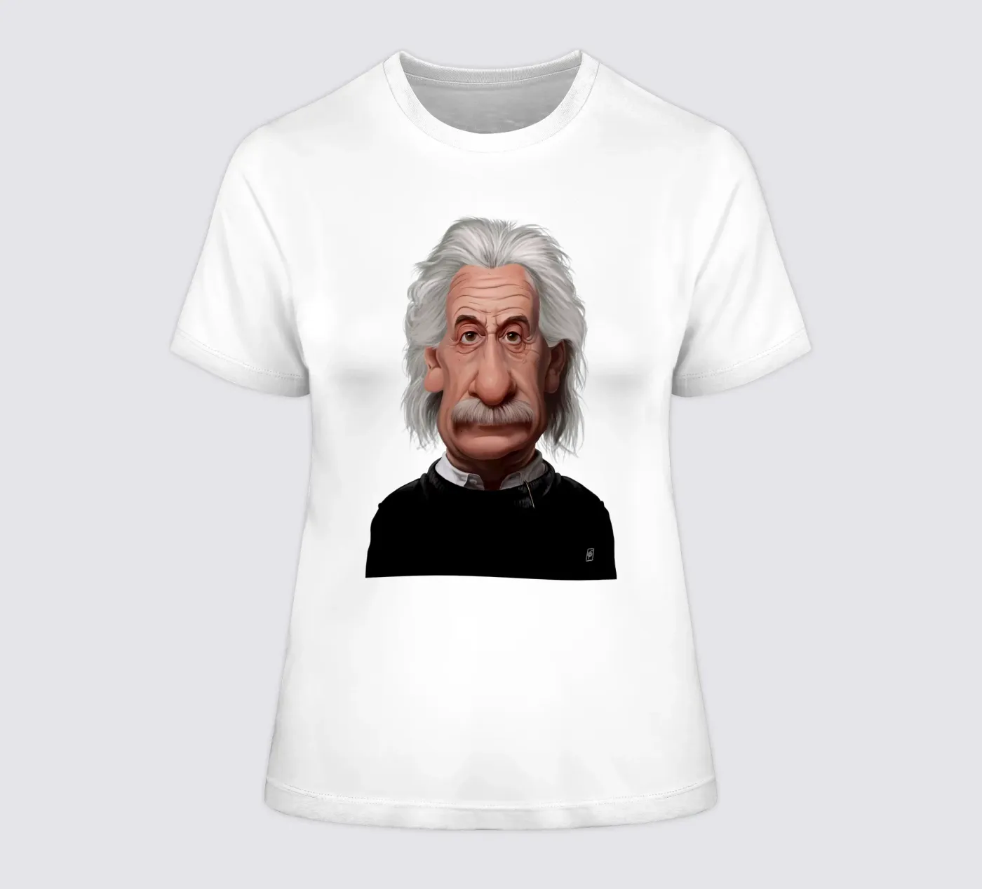 Albert Einstein t-shirt da donna da Rob Art | Illustration