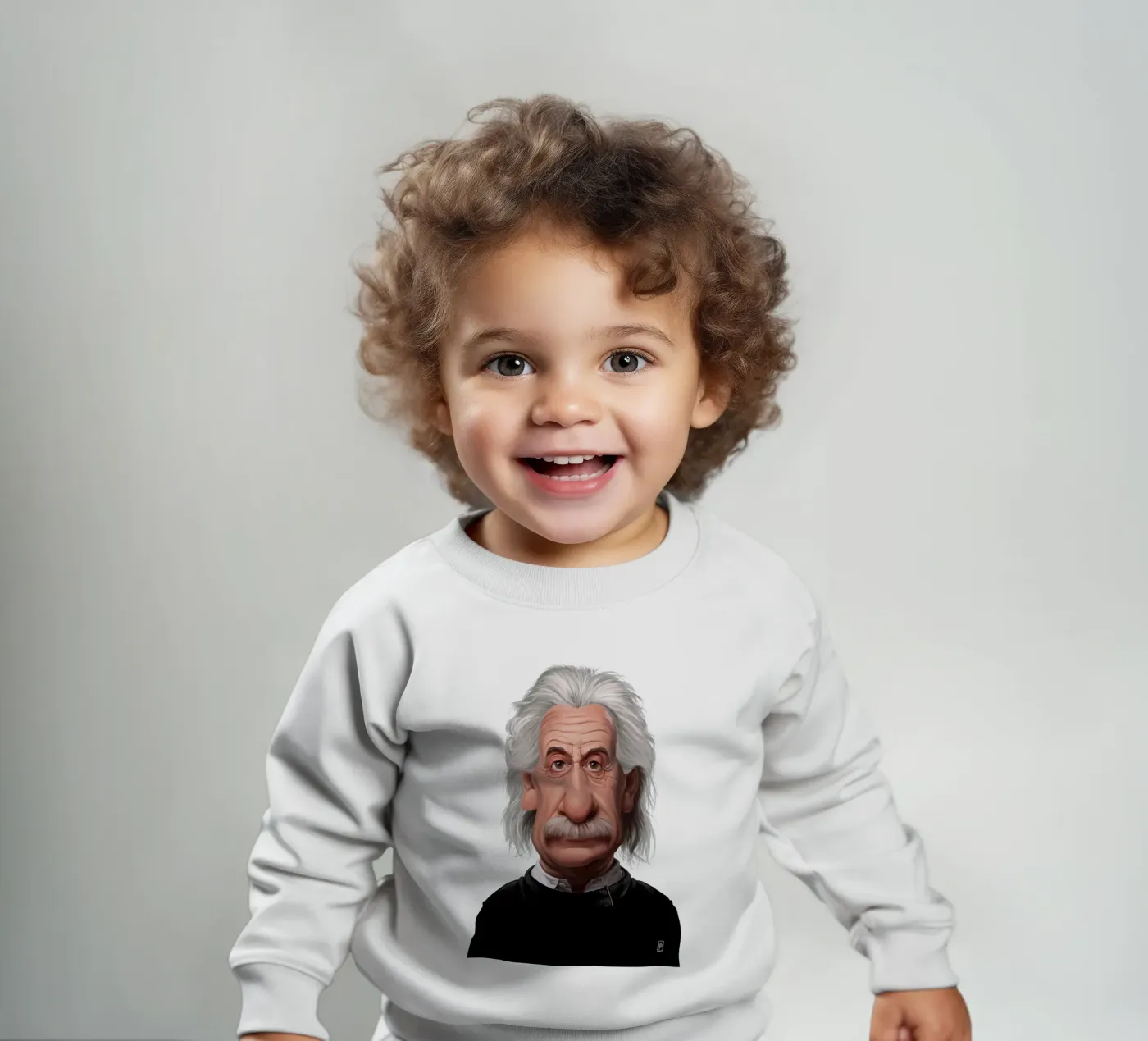 Albert Einstein felpa neonato da Rob Art | Illustration