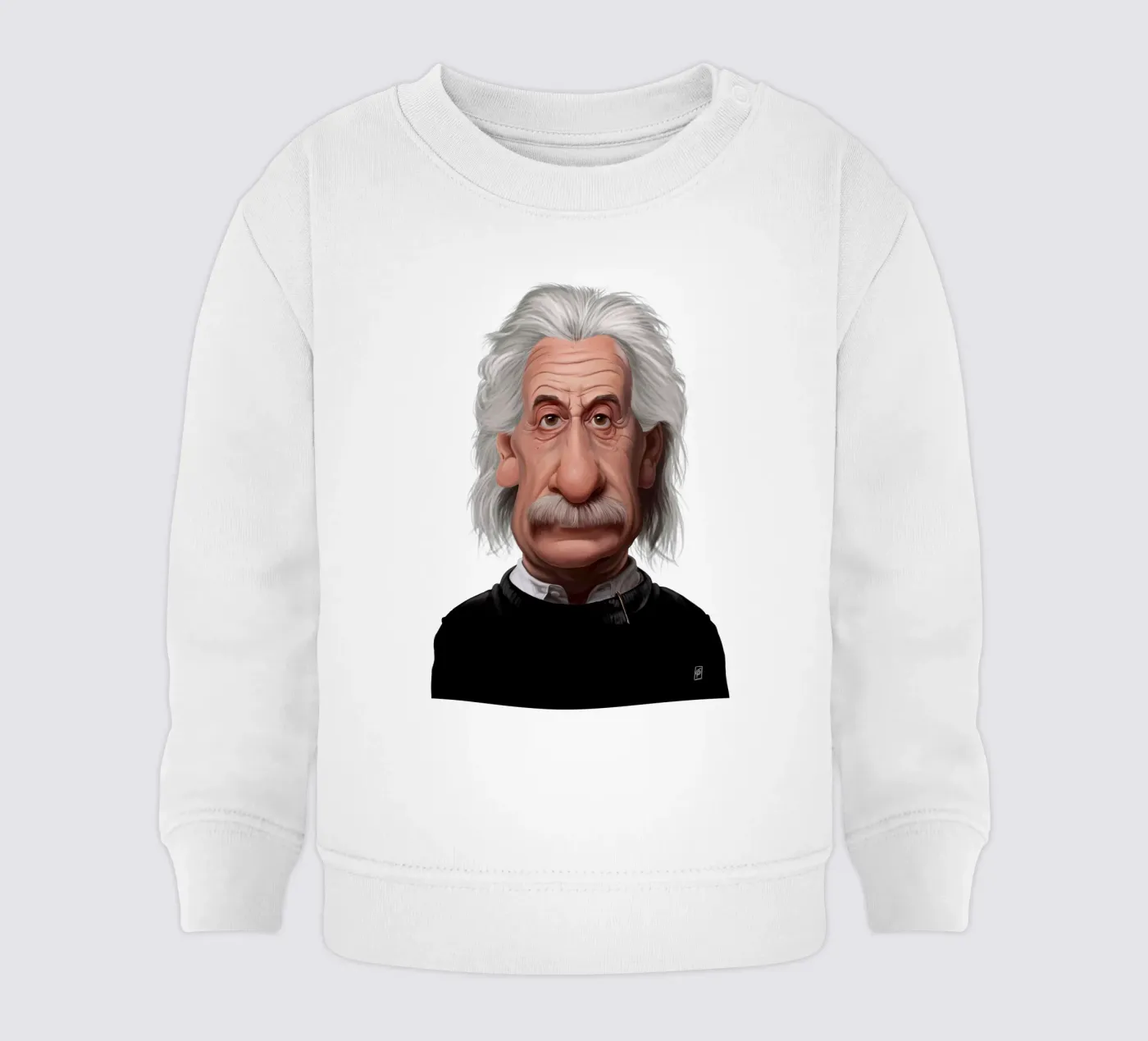 Albert Einstein felpa neonato da Rob Art | Illustration
