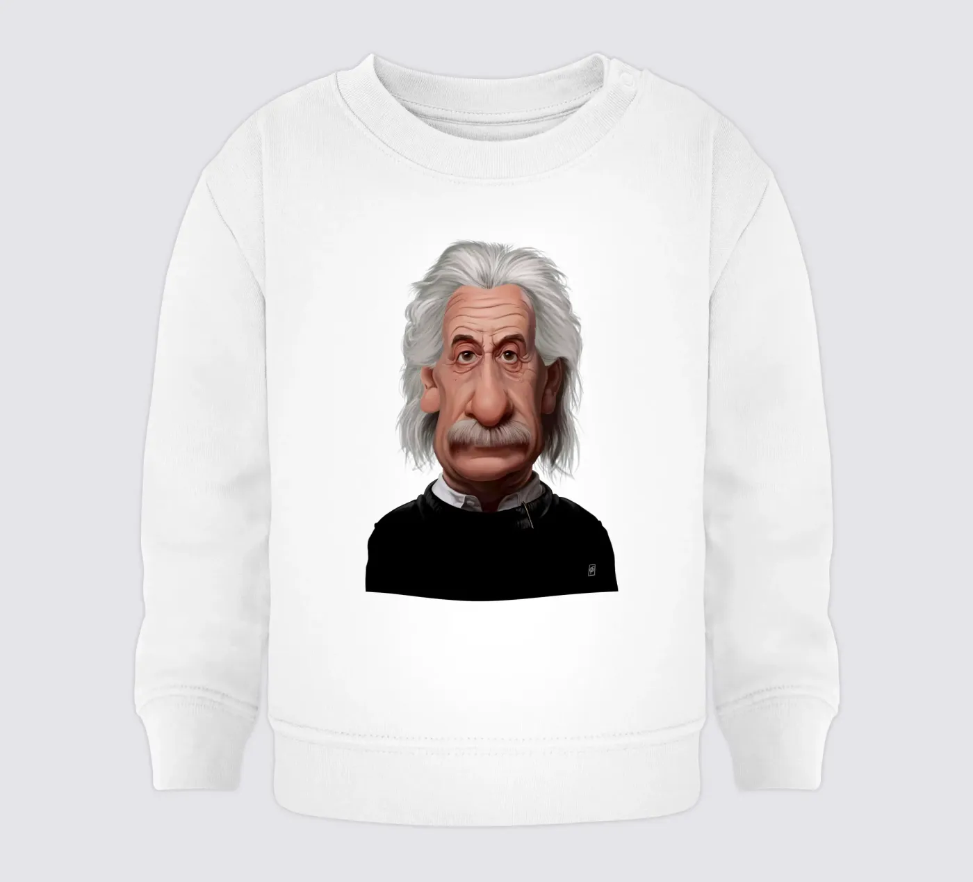 Albert Einstein felpa neonato da Rob Art | Illustration