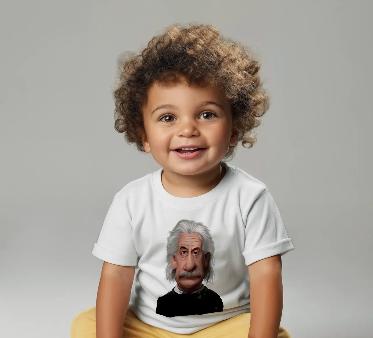 Albert Einstein maglietta neonato da Rob Art | Illustration