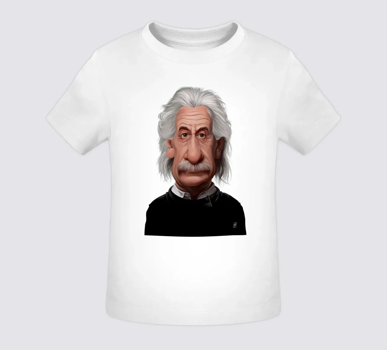 Albert Einstein maglietta neonato da Rob Art | Illustration