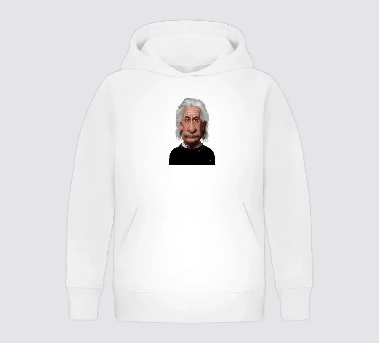 Albert Einstein felpa bambino con cappuccio da Rob Art | Illustration