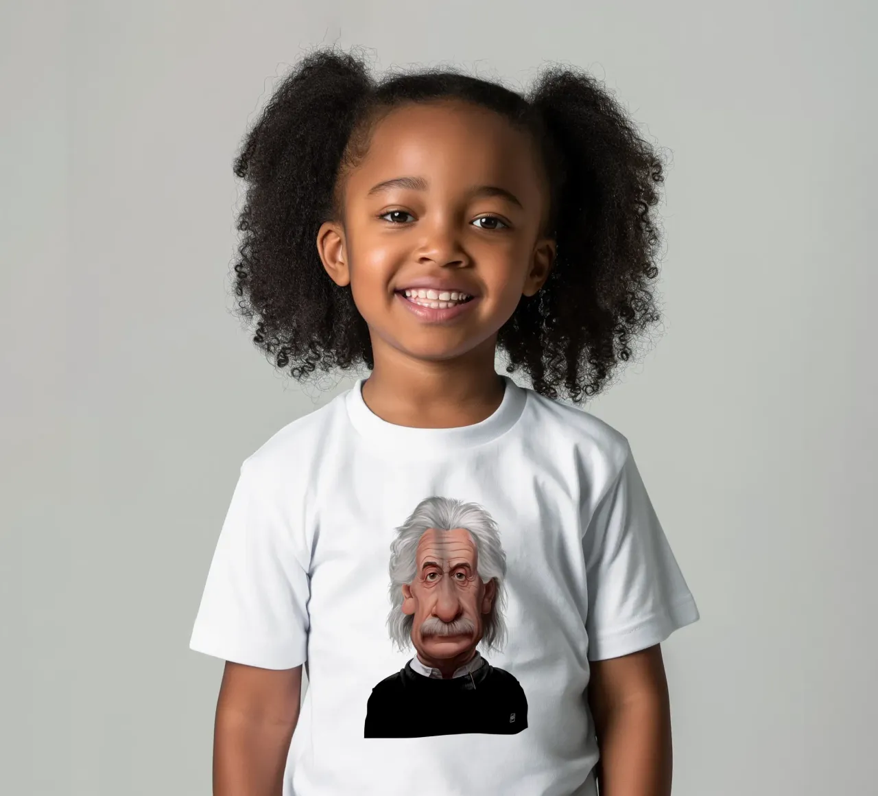 Albert Einstein kinder t-shirt van Rob Art | Illustration