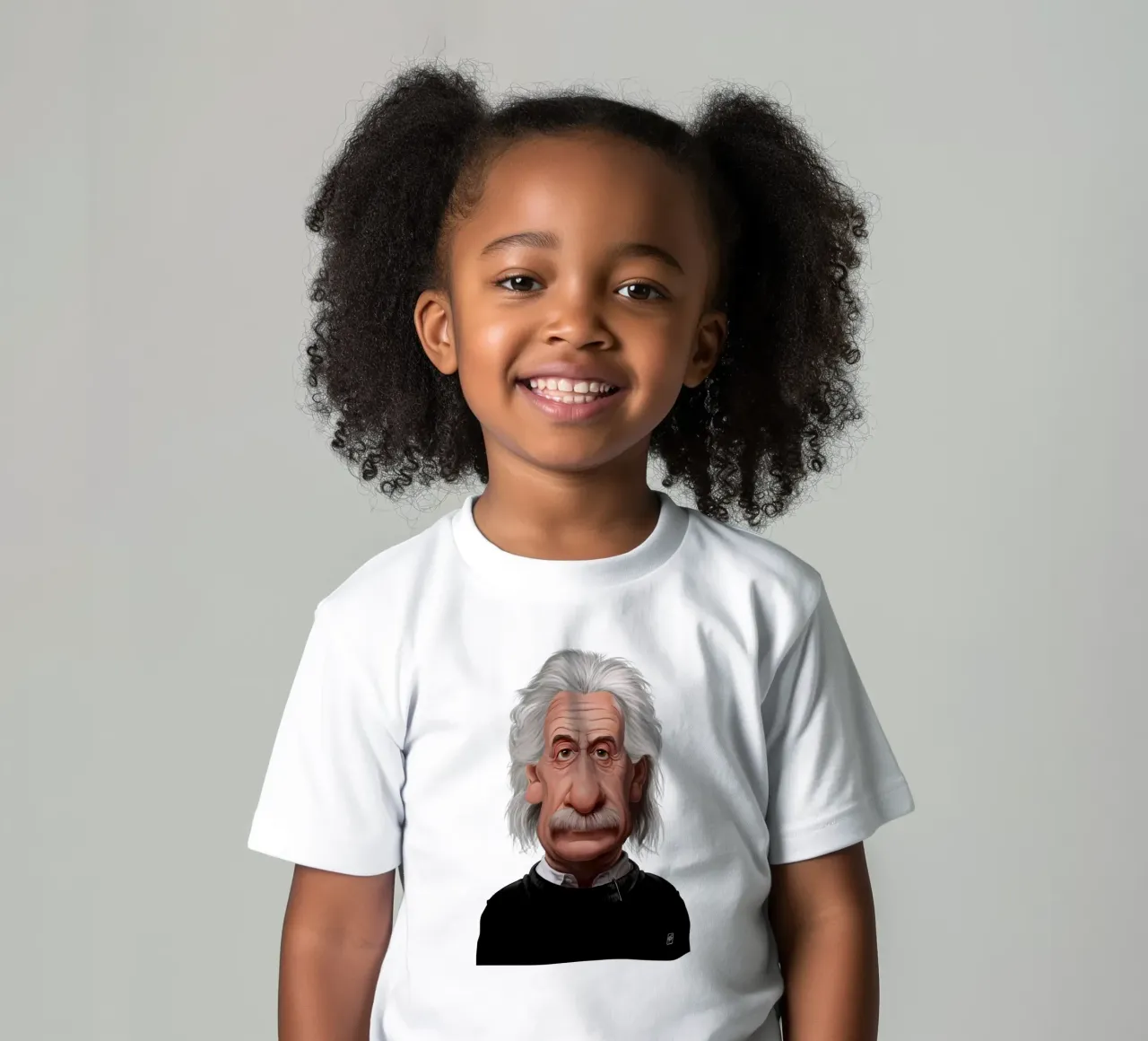 Albert Einstein t-shirt bambini da Rob Art | Illustration