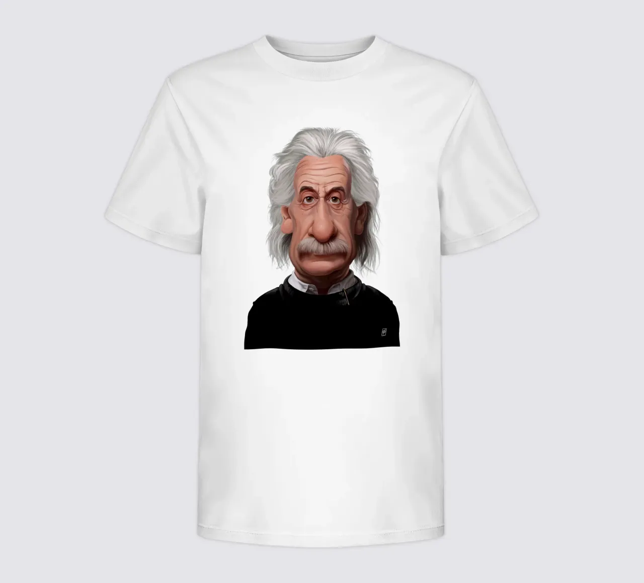 Albert Einstein kinder t-shirt van Rob Art | Illustration