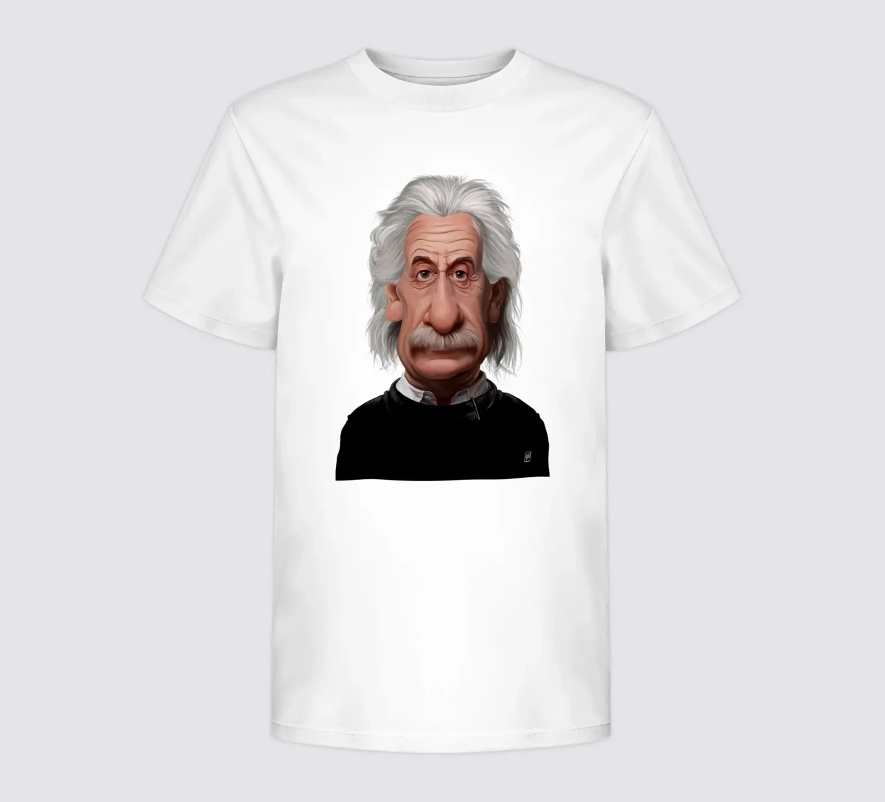 Albert Einstein t-shirt bambini da Rob Art | Illustration
