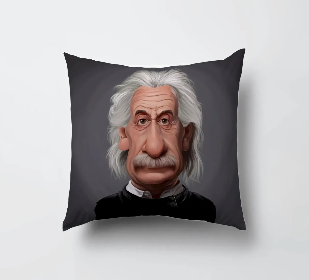 Albert Einstein cuscino da Rob Art | Illustration