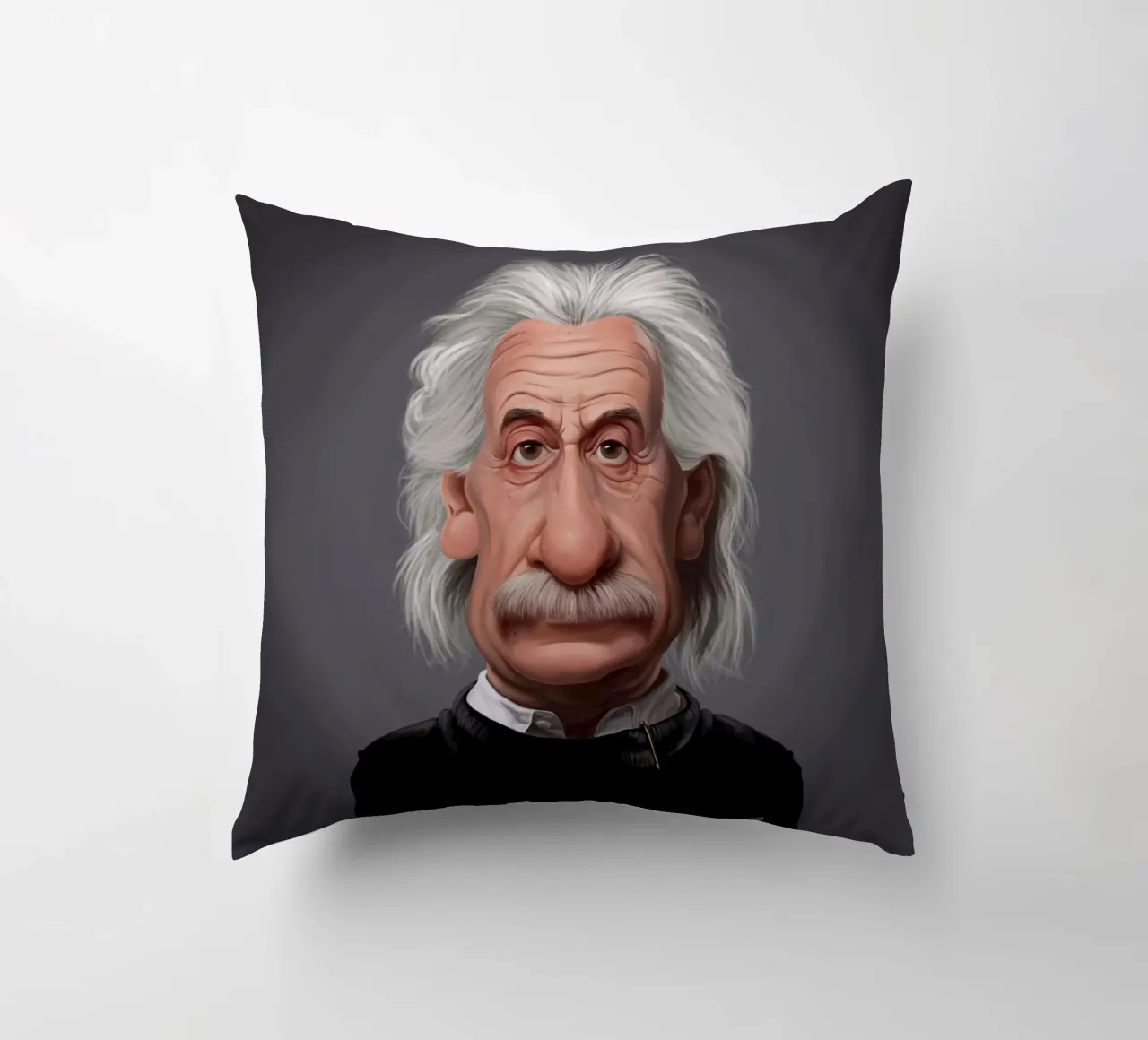 Albert Einstein cuscino da Rob Art | Illustration