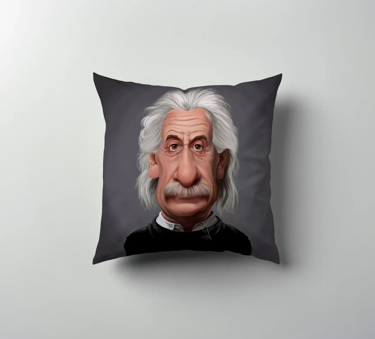 Albert Einstein cuscino da Rob Art | Illustration