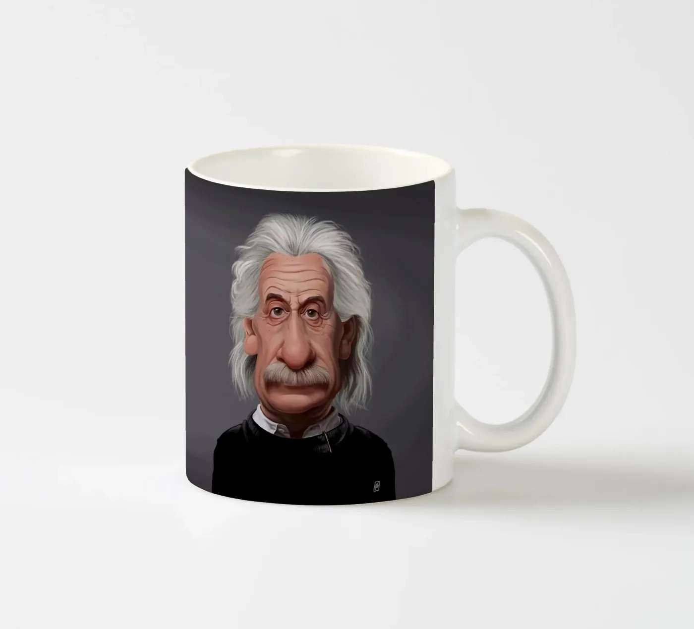 Albert Einstein Keramik Tasse von Rob Art | Illustration