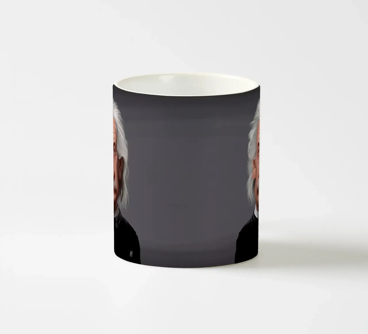 Albert Einstein tazza in ceramica da Rob Art | Illustration