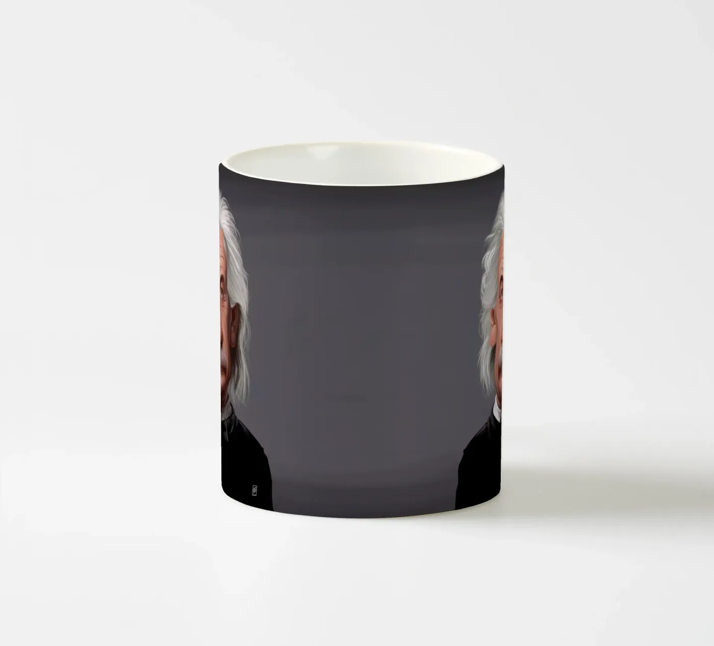 Albert Einstein tazza in ceramica da Rob Art | Illustration