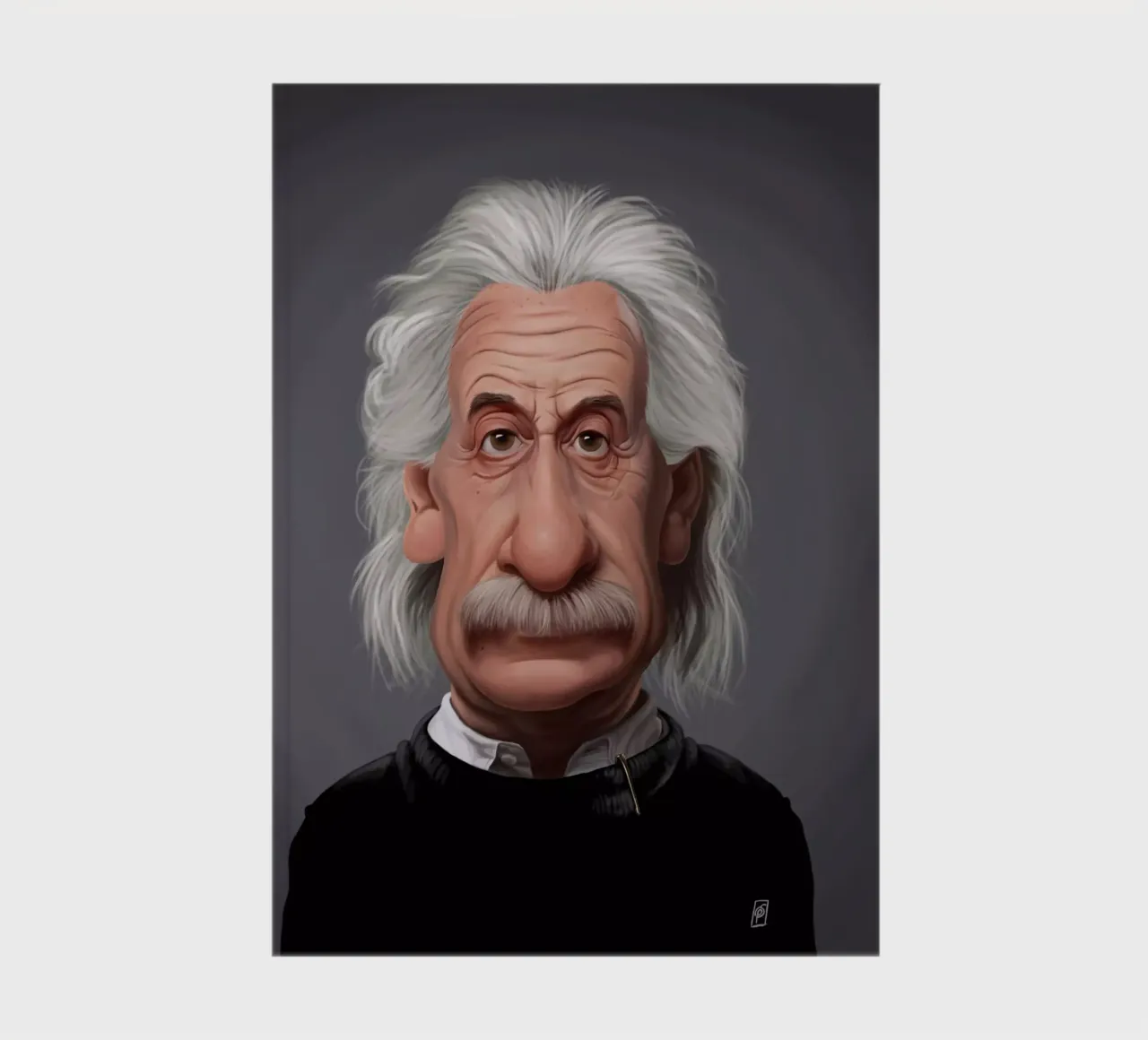 Albert Einstein notitieboek van Rob Art | Illustration