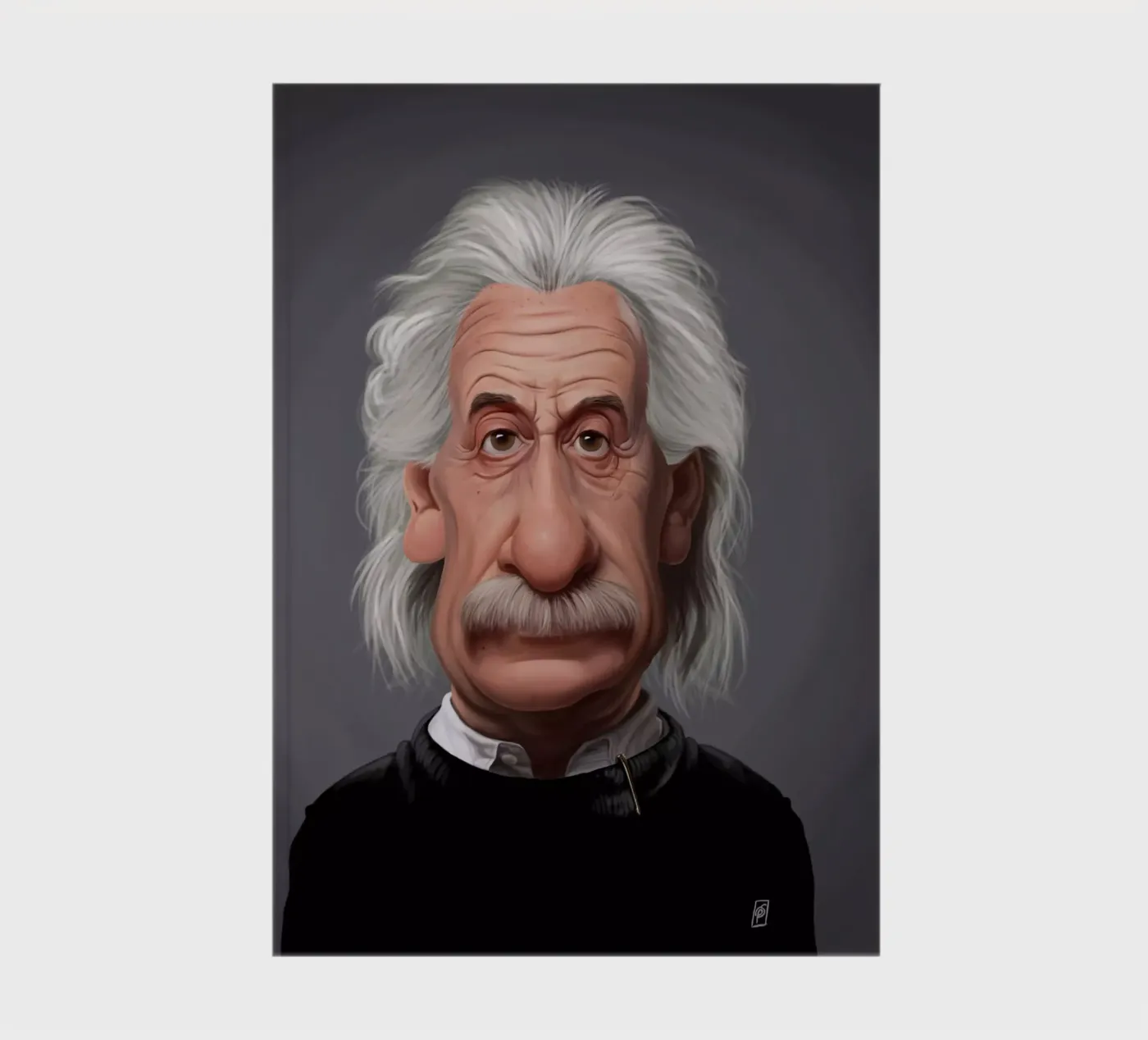 Albert Einstein quaderno da Rob Art | Illustration
