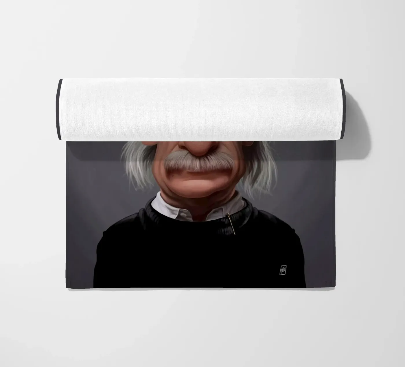 Albert Einstein telo mare da Rob Art | Illustration