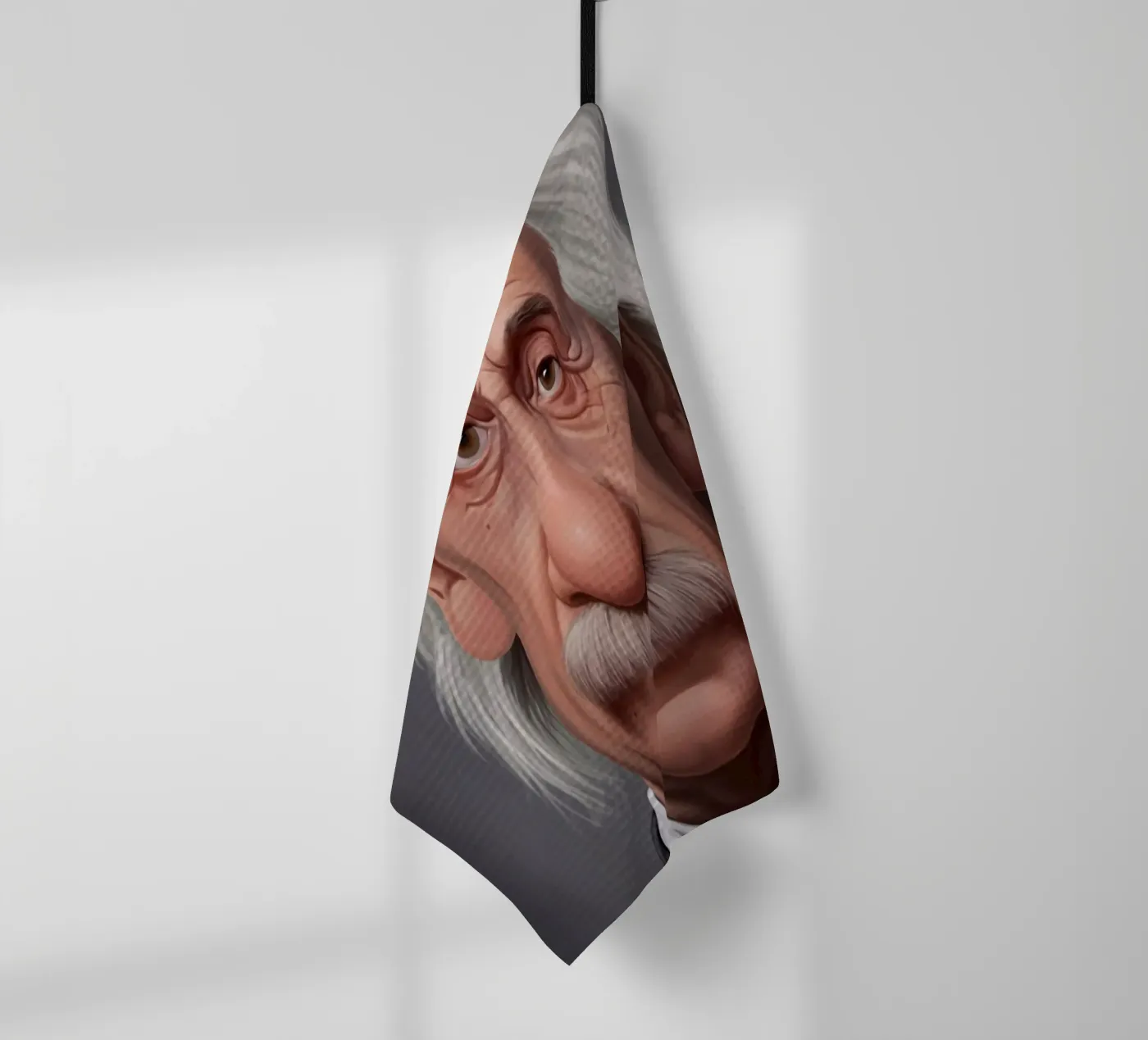 Albert Einstein Geschirrtuch von Rob Art | Illustration