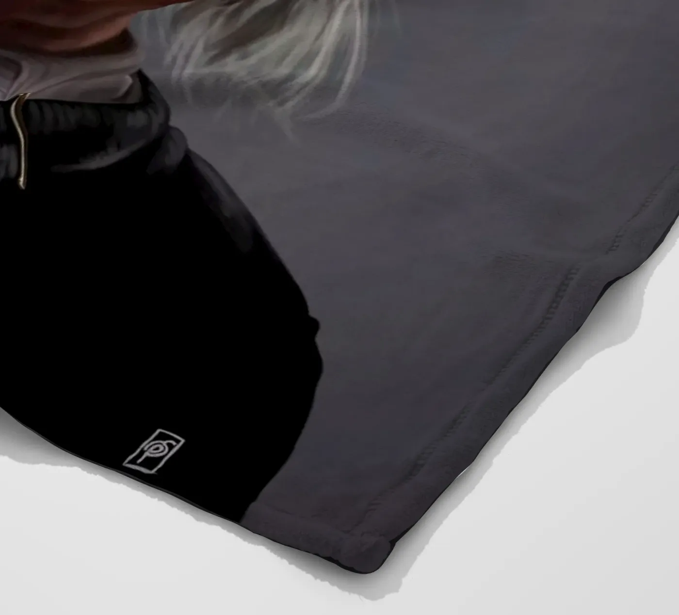 Albert Einstein plaid polaire de Rob Art | Illustration