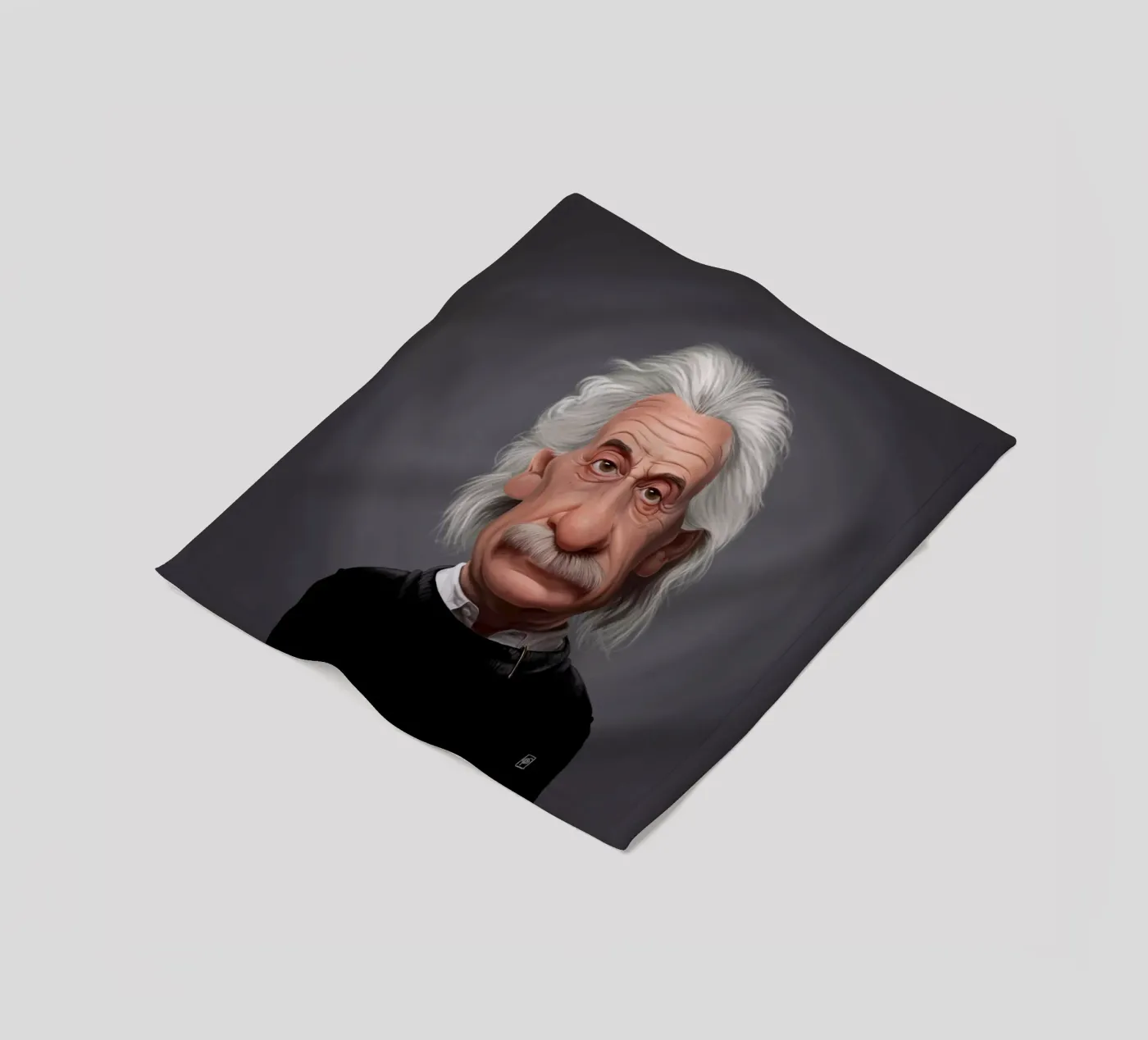 Albert Einstein fleecedeken van Rob Art | Illustration