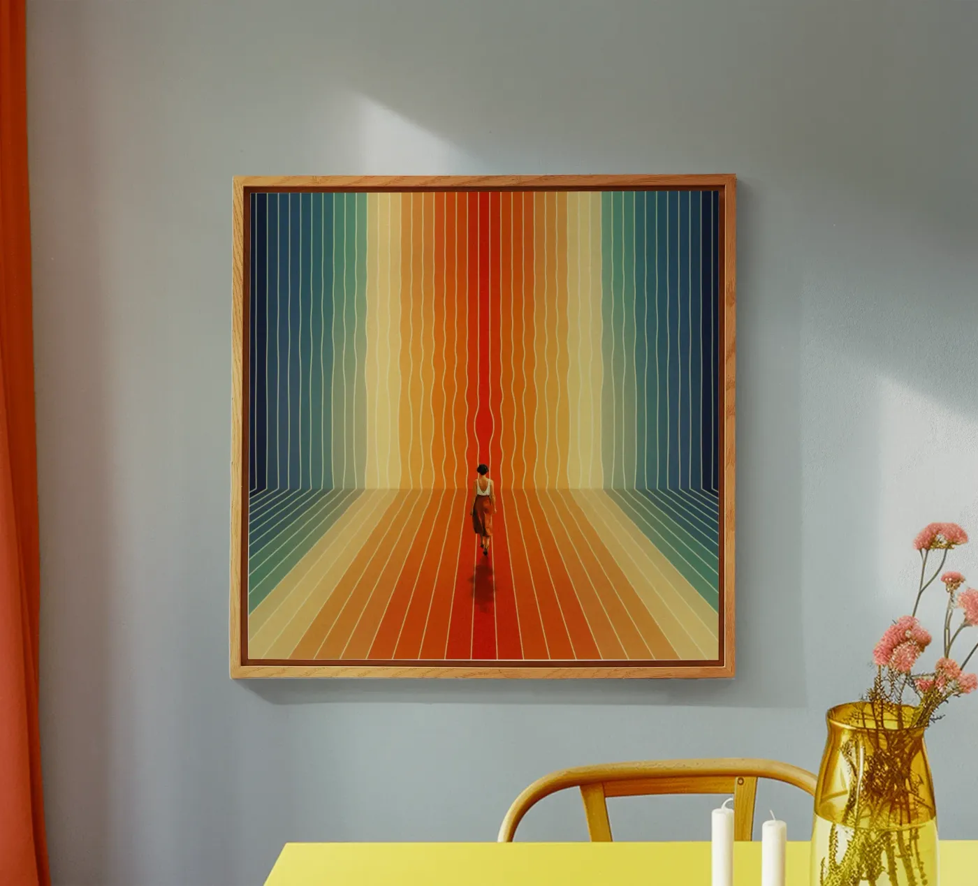 Here I Come Acryl-Glas von Taudalpoi