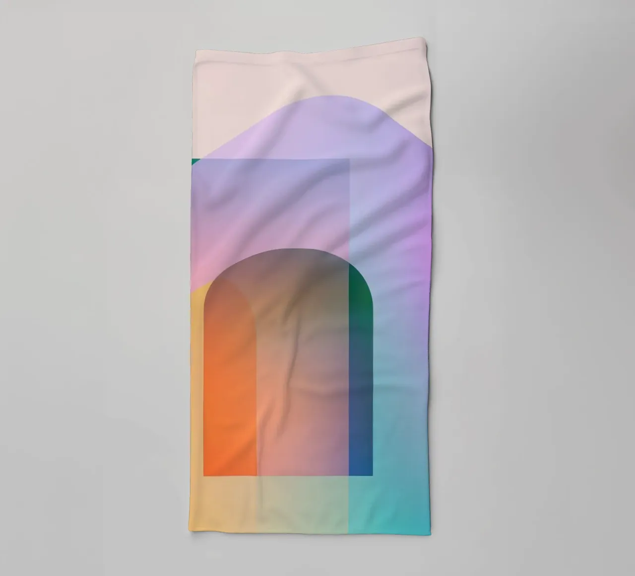 Forme geometriche colorate asciugamano da bagno da Geometric