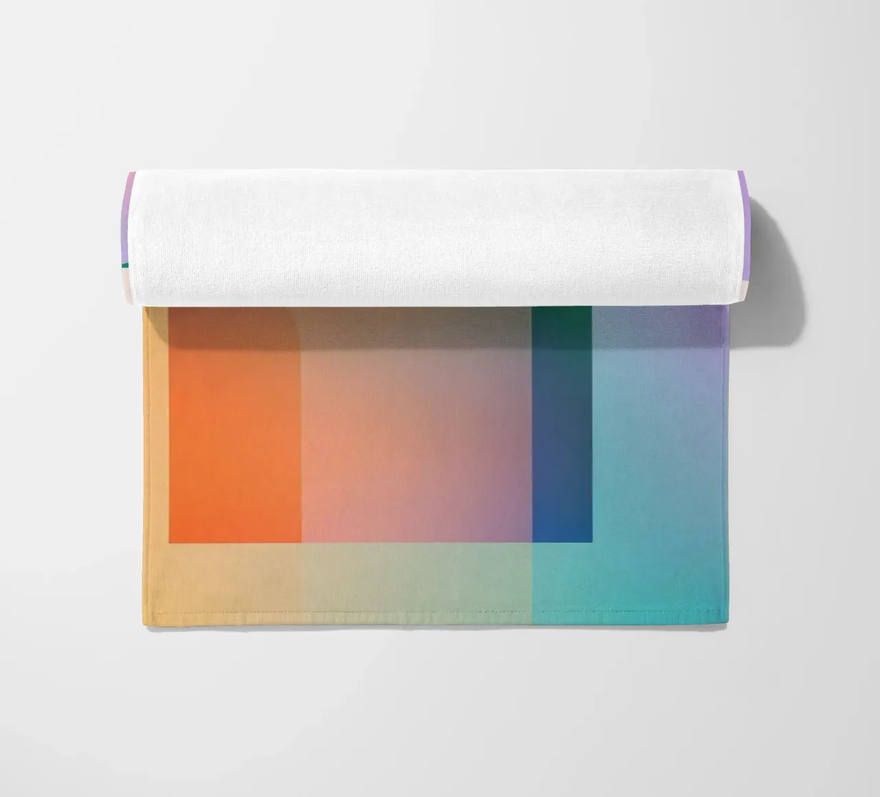 Forme geometriche colorate telo mare da Geometric