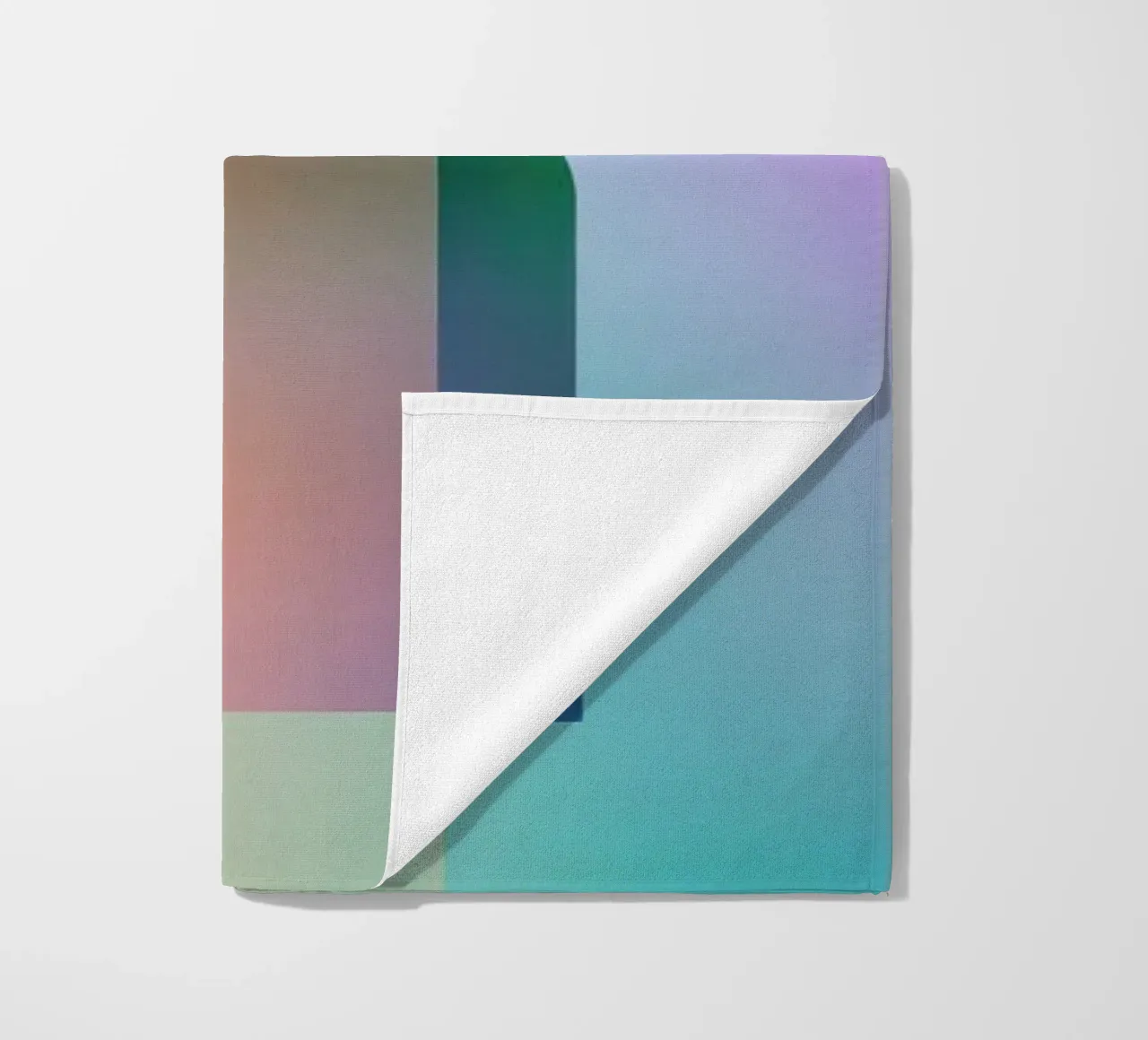 Forme geometriche colorate telo mare da Geometric