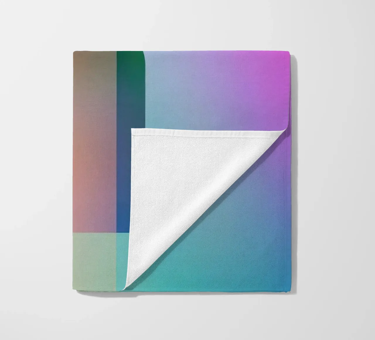 Forme geometriche colorate telo mare da Geometric