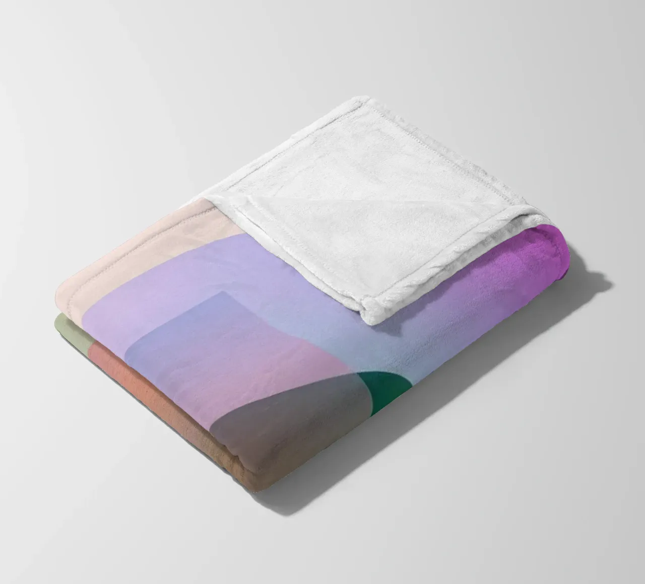 Forme geometriche colorate coperta in pile da Geometric