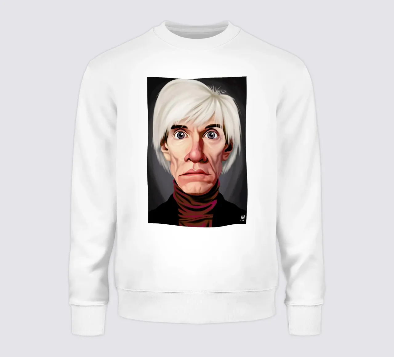 Andy Warhol felpa da Rob Art | Illustration