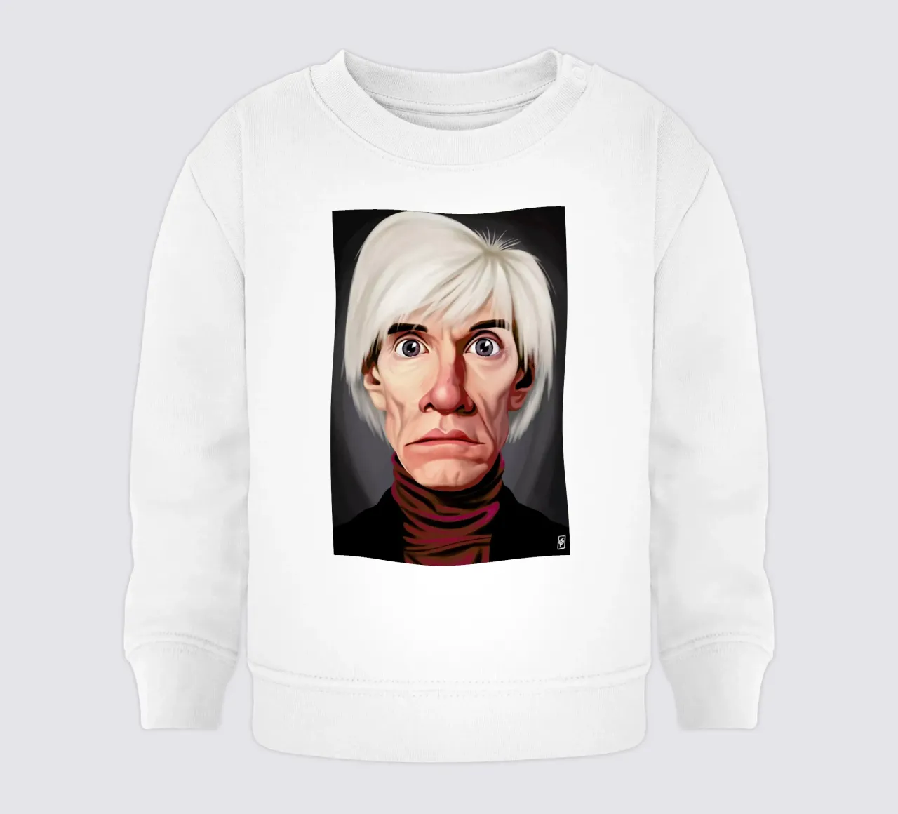 Andy Warhol felpa neonato da Rob Art | Illustration