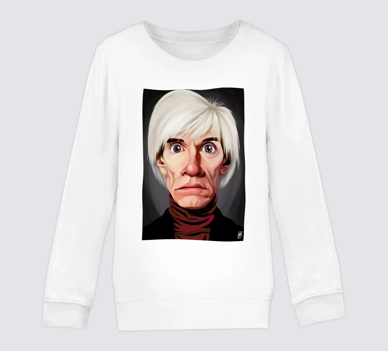 Andy Warhol felpa bambino da Rob Art | Illustration