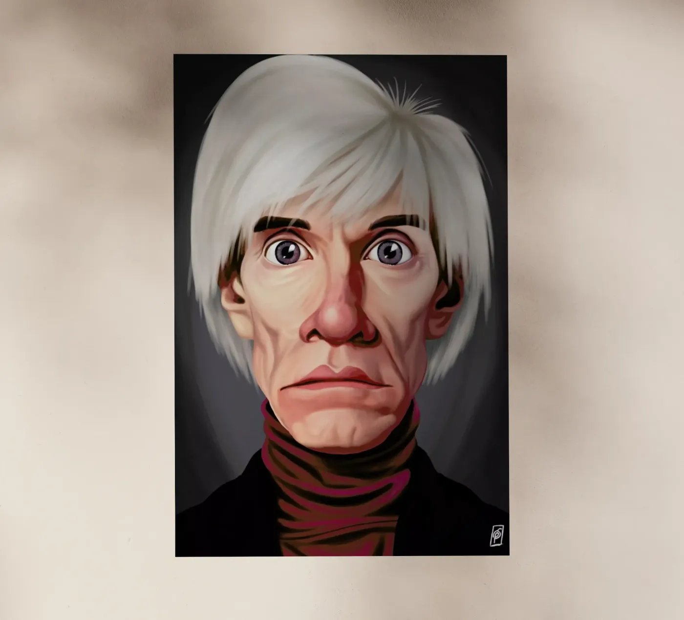 Andy Warhol pellicola backlit da Rob Art | Illustration