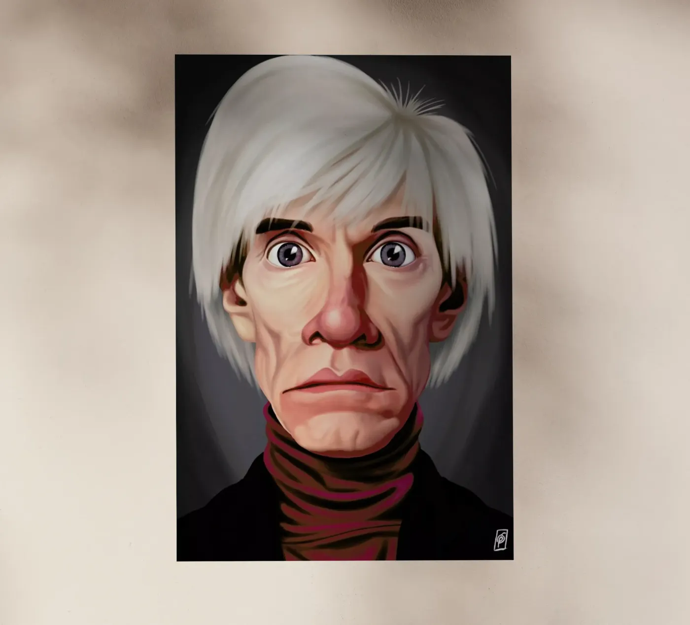 Andy Warhol pellicola backlit da Rob Art | Illustration