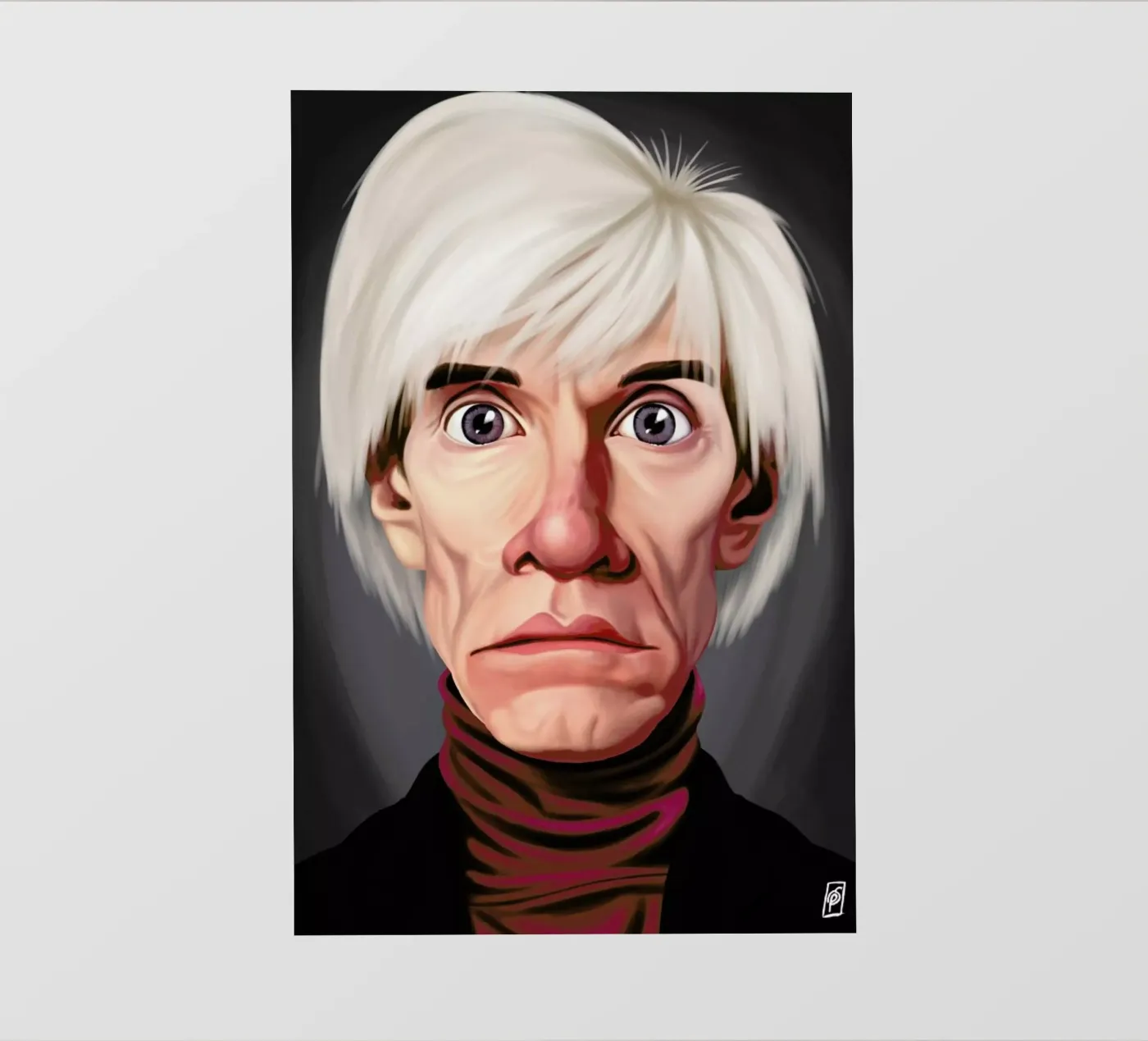 Andy Warhol pellicola backlit da Rob Art | Illustration