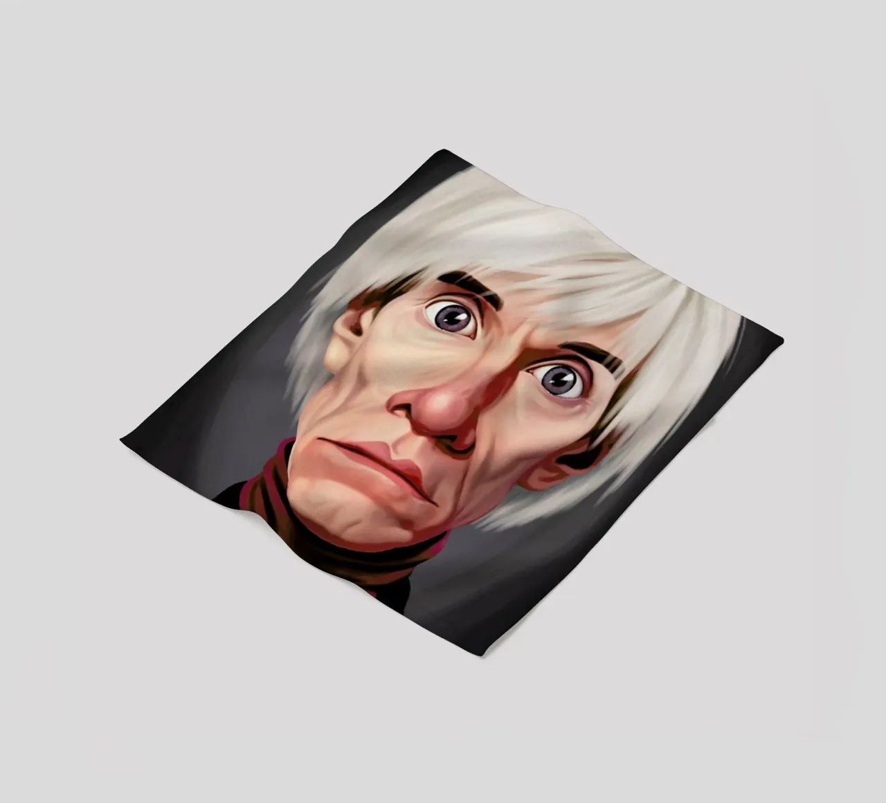 Andy Warhol Fleecedecke von Rob Art | Illustration