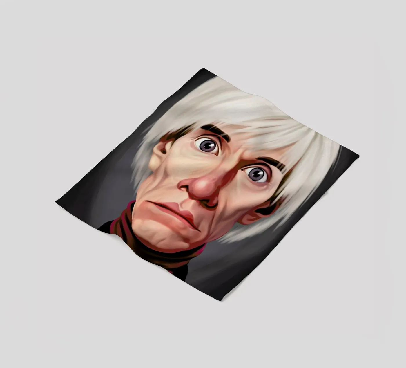 Andy Warhol Fleecedecke von Rob Art | Illustration