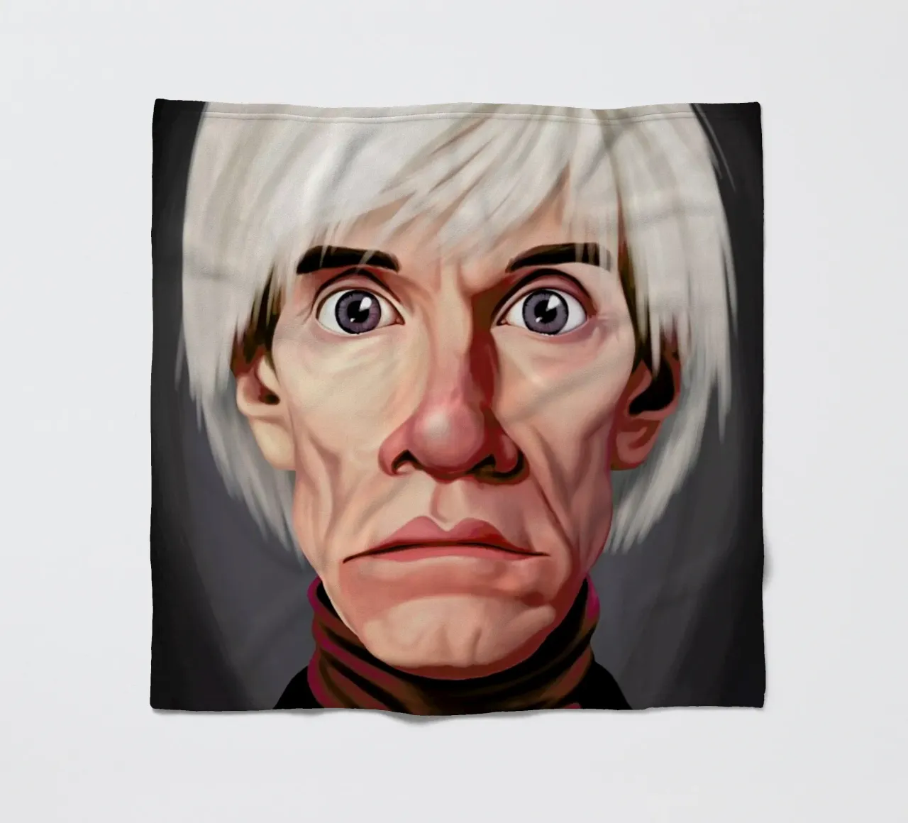 Andy Warhol Fleecedecke von Rob Art | Illustration