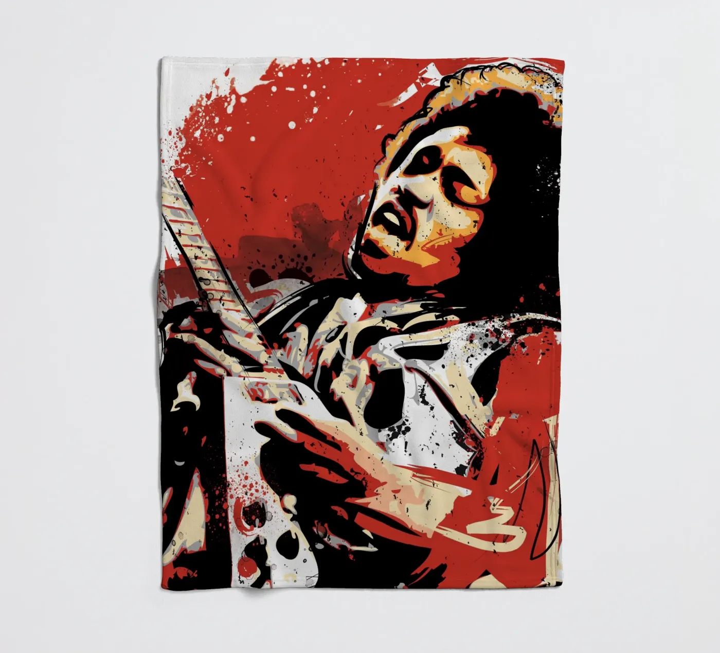 Hendrix vibes fleecedeken van 2toastdesign